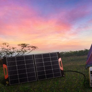 تہ کرنے کے قابل شمسی توانائی سے چلنے والا موبائل چارجر 11